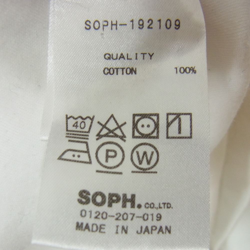 SOPHNET. ソフネット SCORPION TURTLE NECK TEE スコーピオン ハイネック ホワイト系 XL【中古】