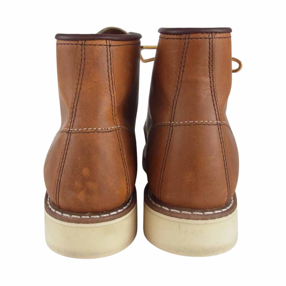 RED WING レッドウィング 3375 2019年製 CLASSIC MOC クラシック モックトゥ ブーツ ライトブラウン系 23cm【中古】