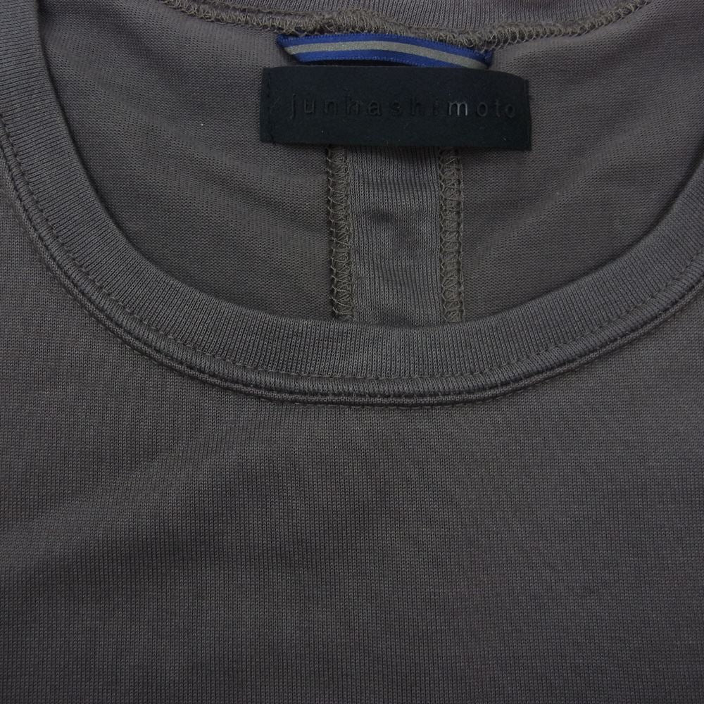 junhashimoto ジュンハシモト 1101812002 SERIBU PACK TEE セリブ パック Tシャツ チャコール系 3【美品】【中古】