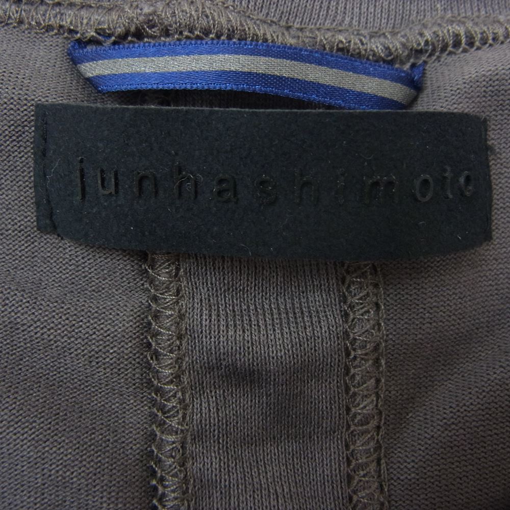 junhashimoto ジュンハシモト 1101812002 SERIBU PACK TEE セリブ パック Tシャツ チャコール系 3【美品】【中古】