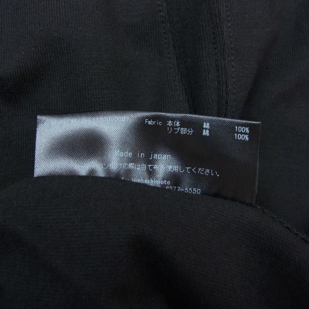 junhashimoto ジュンハシモト 1100000007 SERIBU C L/S セリブ カットソー ブラック系 3【新古品】【未使用】【中古】
