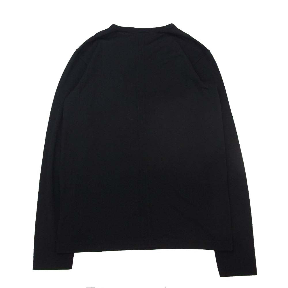 junhashimoto ジュンハシモト 19SS 1101820010 SERIBU CREW NECK L/S セリブ クルーネック ウール カットソー ブラック系【中古】