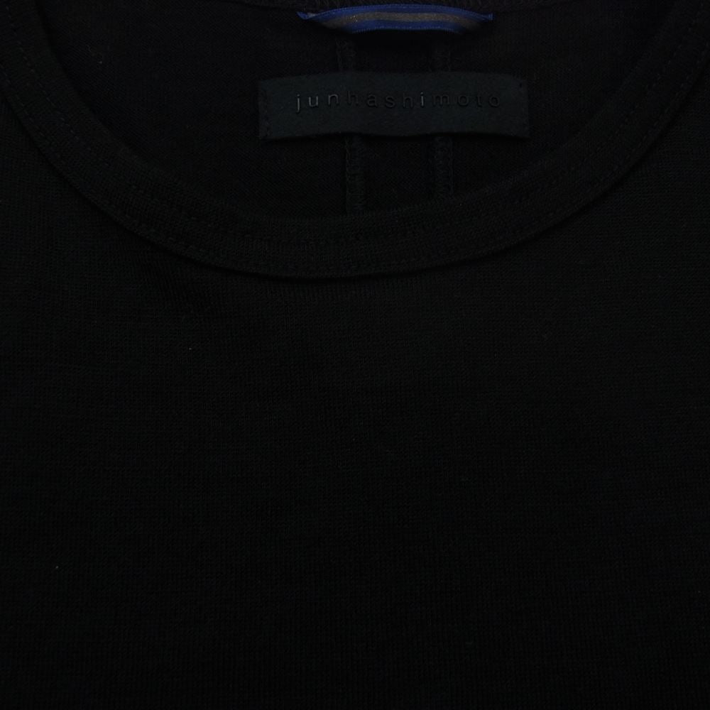 junhashimoto ジュンハシモト 19SS 1101820010 SERIBU CREW NECK L/S セリブ クルーネック ウール カットソー ブラック系【中古】
