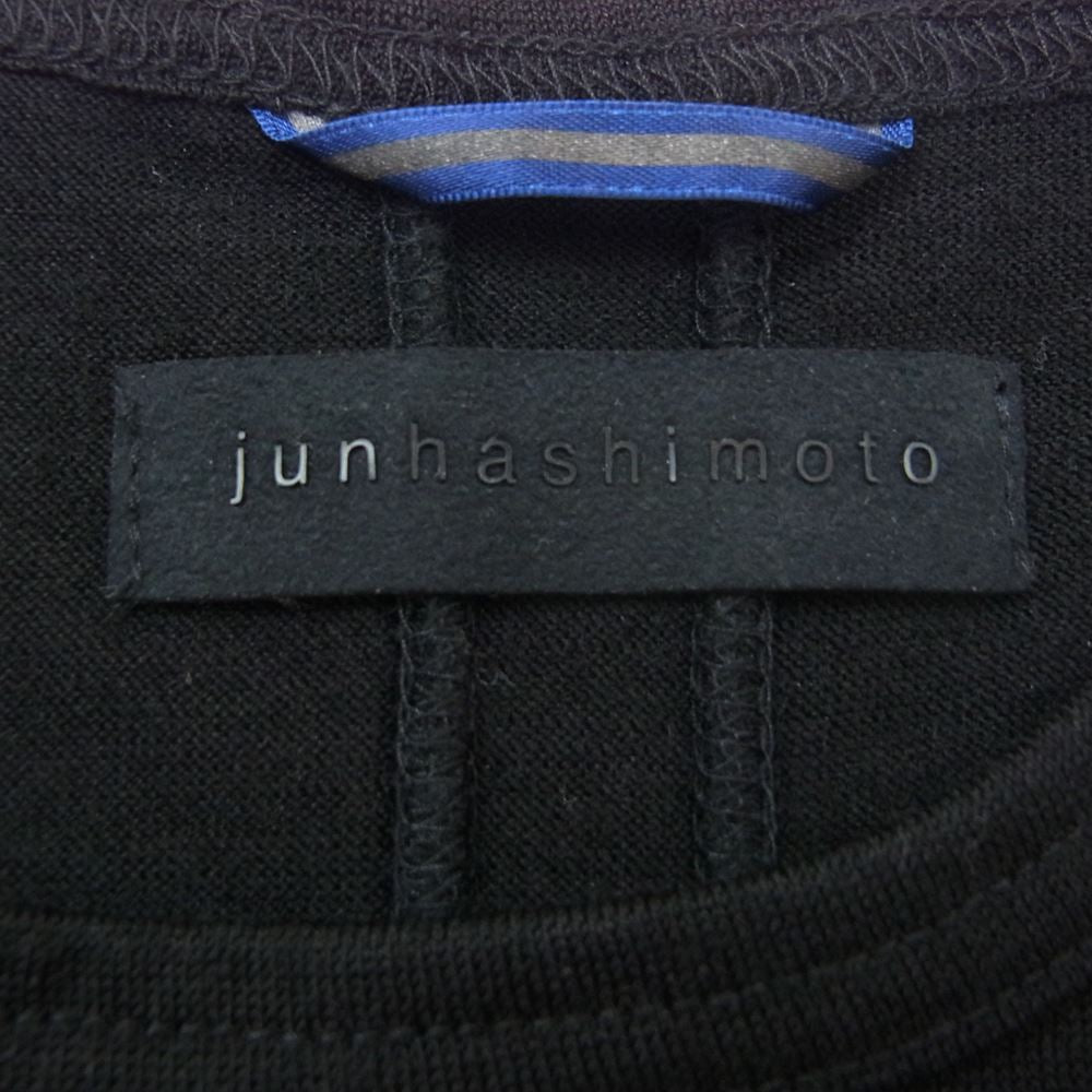 junhashimoto ジュンハシモト 19SS 1101820010 SERIBU CREW NECK L/S セリブ クルーネック ウール カットソー ブラック系【中古】