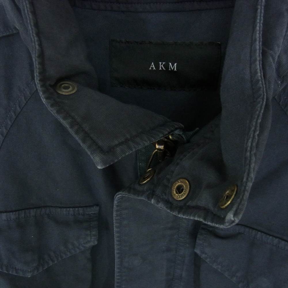 AKM エイケイエム 19SS B308 MODERN MILITARY COLLECTION M-65 ミリタリージャケット ブラック系 M【中古】