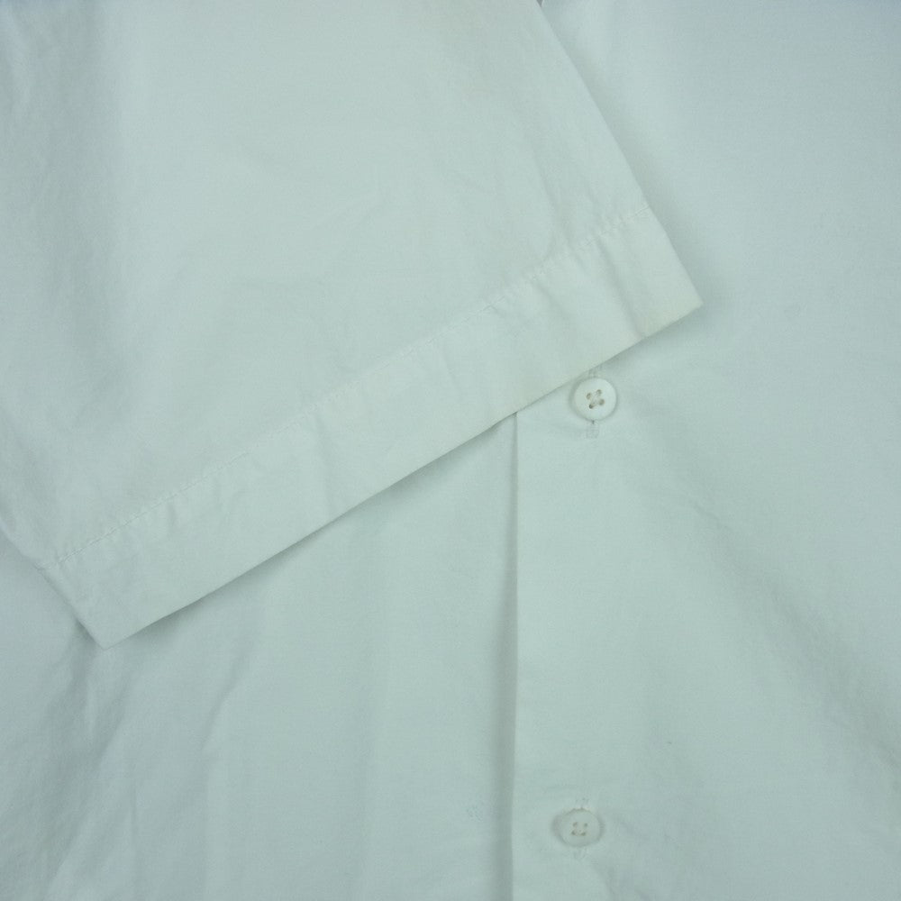 SUNSEA サンシー 15SS SNS-15S14 Fried Shrimp Shirt オープンカラー 半袖 シャツ ホワイト系 2【中古】