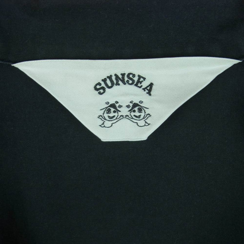 SUNSEA サンシー Fried Shrimp Shirt オープンカラー 半袖 シャツ