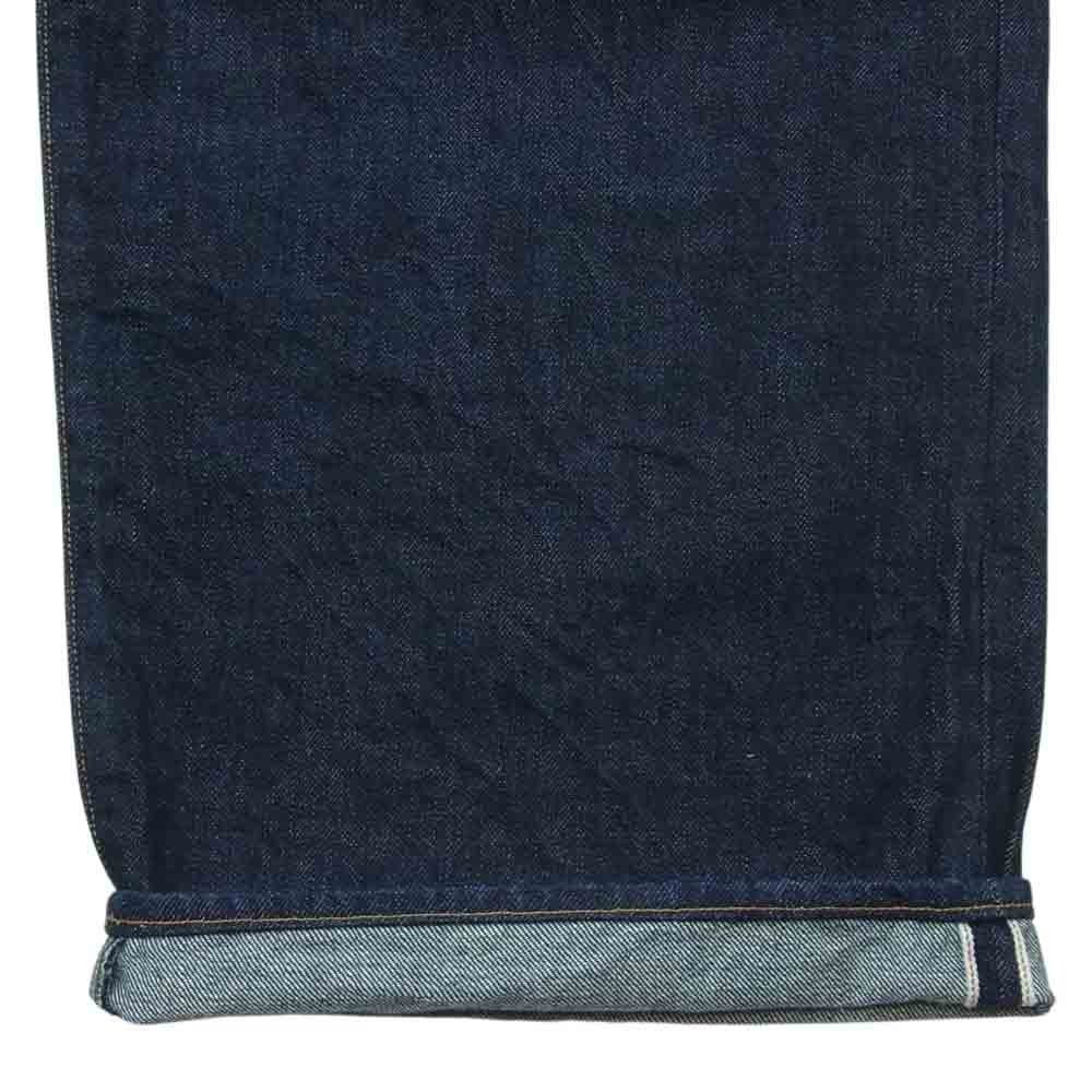 SUNSEA サンシー 11SS SNS-11S49 BIG DENIM PANTS サスペンダー ビッグ デニム パンツ インディゴブルー系 F【中古】