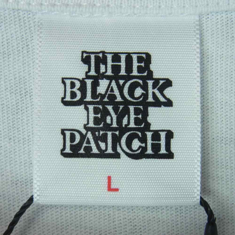 ブラックアイパッチ BlackEyePatch 21AW BEPFW21TE14 Royal Script Tee ロイヤルスクリプト 半袖 Tシャツ ブラック系 L【新古品】【未使用】