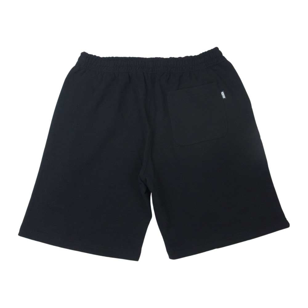 ブラックアイパッチ DOUBLE OG LABEL QUILTING SWEAT SHORTS スエットショーツ ブラック系 XL【新古品】【未使用】【中古】