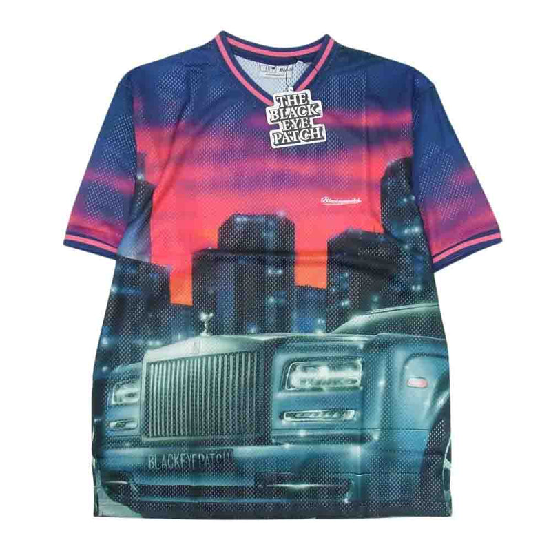 ブラックアイパッチ 21SS  BEPSS21TP03 Baller Game Shirt メッシュ Tシャツ XL【新古品】【未使用】【中古】