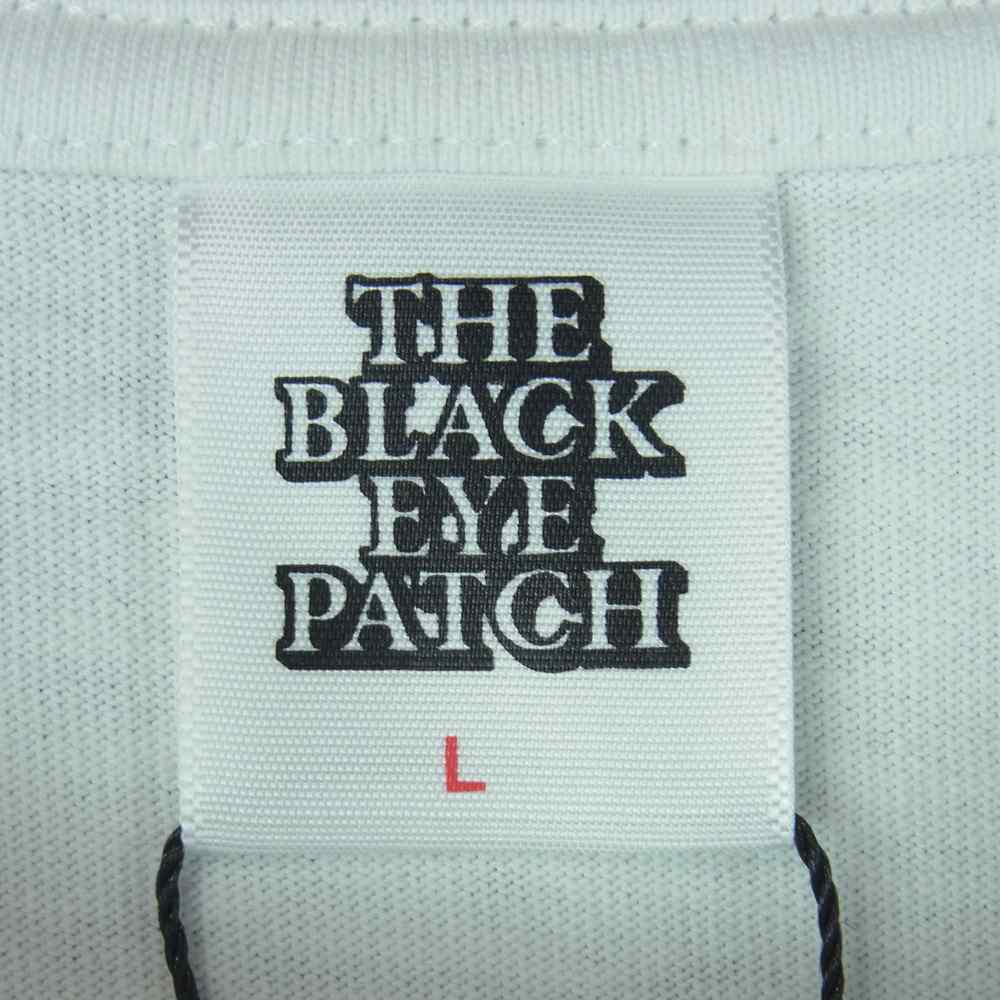 ブラックアイパッチ 21SS BEPSS21EI2 Wasted Youth ウェステッドユース PRIORITY LABEL TEE 半袖 Tシャツ ホワイト系 L【新古品】【未使用】【中古】