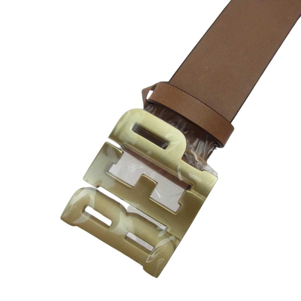 ブラックアイパッチ BEPFW21AC22 BEP ロゴ ベルト BEIGE ブラウン系 ベージュ系 S-M【新古品】【未使用】【中古】