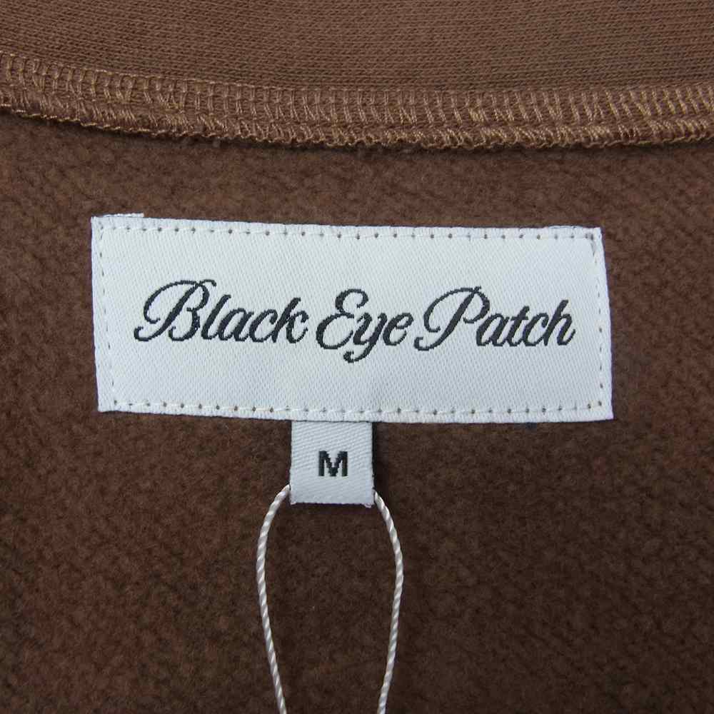 ブラックアイパッチ 22SS BEPSS22TP08 ロゴワッペンカーディガン ブラウン系 M【新古品】【未使用】【中古】