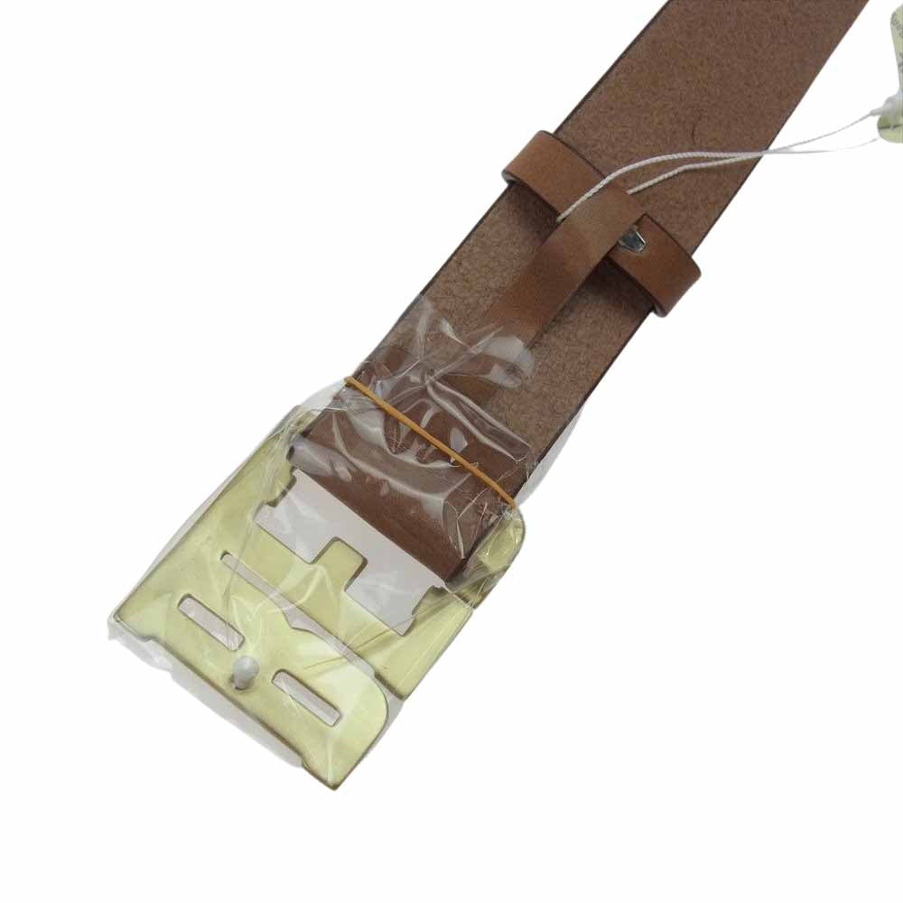 ブラックアイパッチ BEPFW21AC22 BEP ロゴ ベルト BEIGE ブラウン系 ベージュ系 S-M【新古品】【未使用】【中古】
