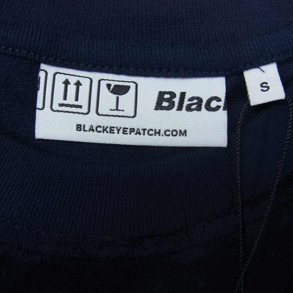 ブラックアイパッチ 21AW BEPFW21 TP06 B Emblem Piping Velour Crew ベロア プルオーバー クルーネック ネイビー系 S【新古品】【未使用】【中古】