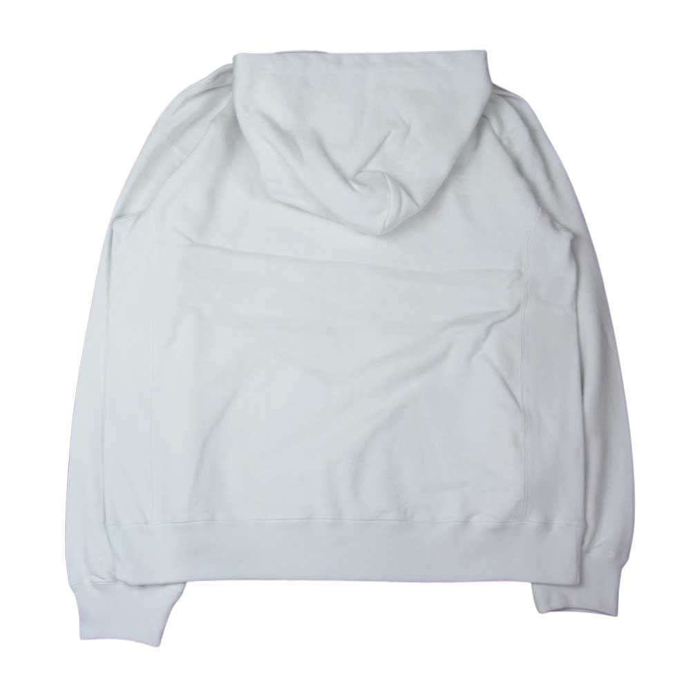 ブラックアイパッチ 21SS BEPSS21EI 119 ×wasted youth ウェイステッドユース Label Hoodie ラベル フーディ パーカー ホワイト系 XL【新古品】【未使用】【中古】