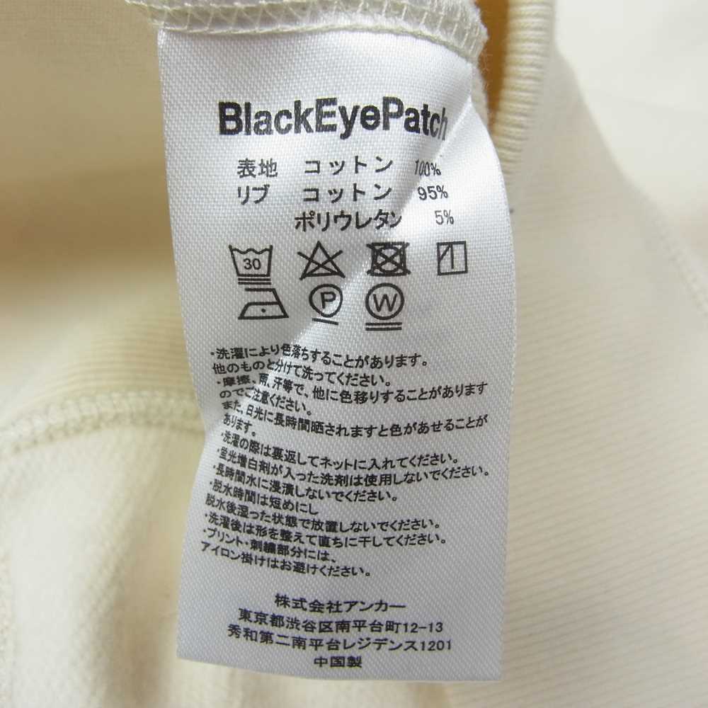 ブラックアイパッチ 21SS BEPSS21TP16  HANDLE WITH CARE CREW SWEAT クルー スウェット オフホワイト系 M【新古品】【未使用】【中古】