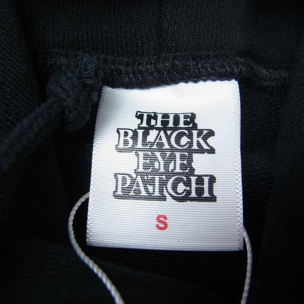 ブラックアイパッチ 22SS BEPSS22TP26 RHINESTONE OG LABEL HOODIE ラインストーン ラベル フーディースエット  ブラック系 S【新古品】【未使用】【中古】