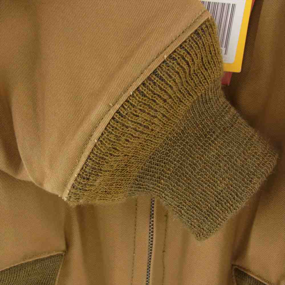 The REAL McCOY'S ザリアルマッコイズ MJ16104 WINTER COMBAT TANKERS JACKET ウィンター コンバット タンカース ジャケット ライトブラウン系 S【中古】