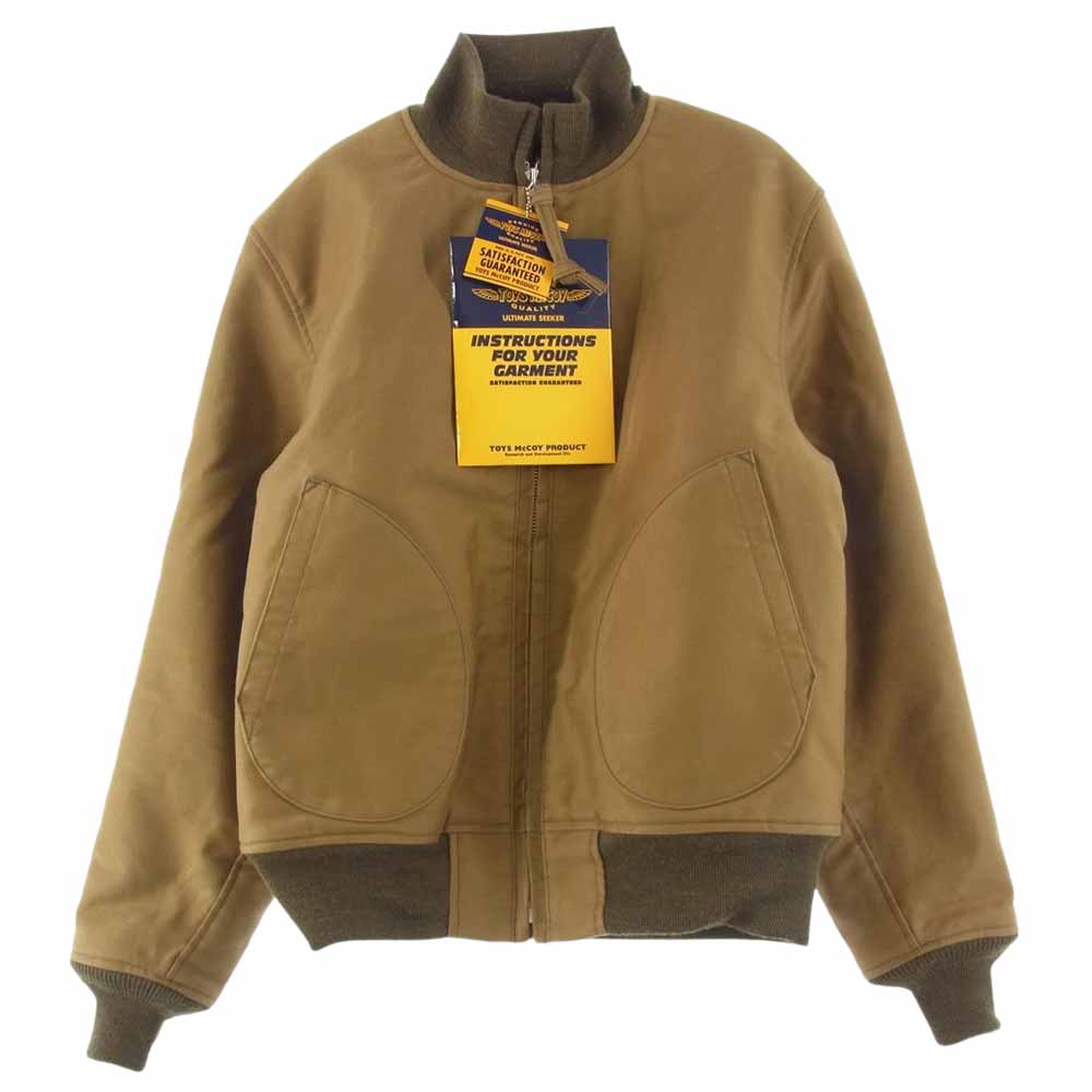 TOY'S McCOY トイズマッコイ TMJ2136 NAVAL AVIATION GROUND CREW DECK JACKET グラウンド クルー デッキ ジャケット カーキ系 36【中古】