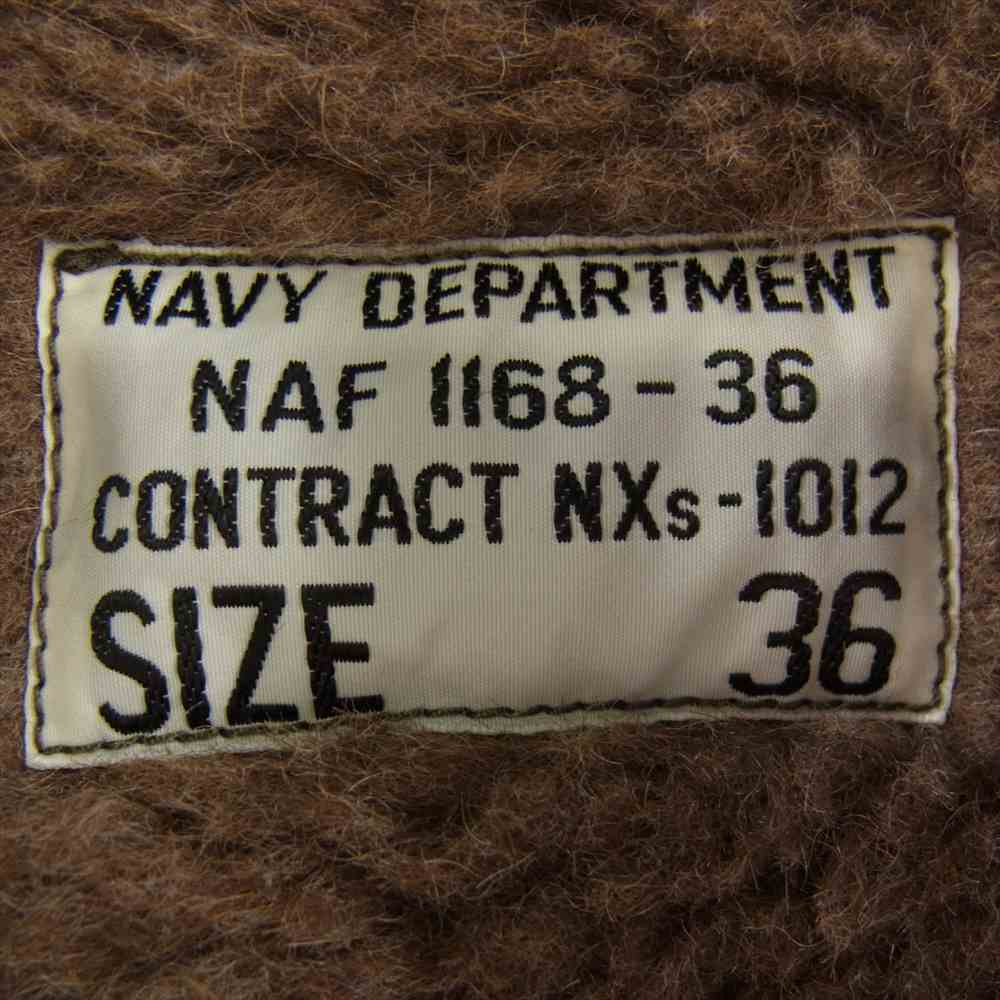 TOY'S McCOY トイズマッコイ TMJ2136 NAVAL AVIATION GROUND CREW DECK JACKET グラウンド クルー デッキ ジャケット カーキ系 36【中古】