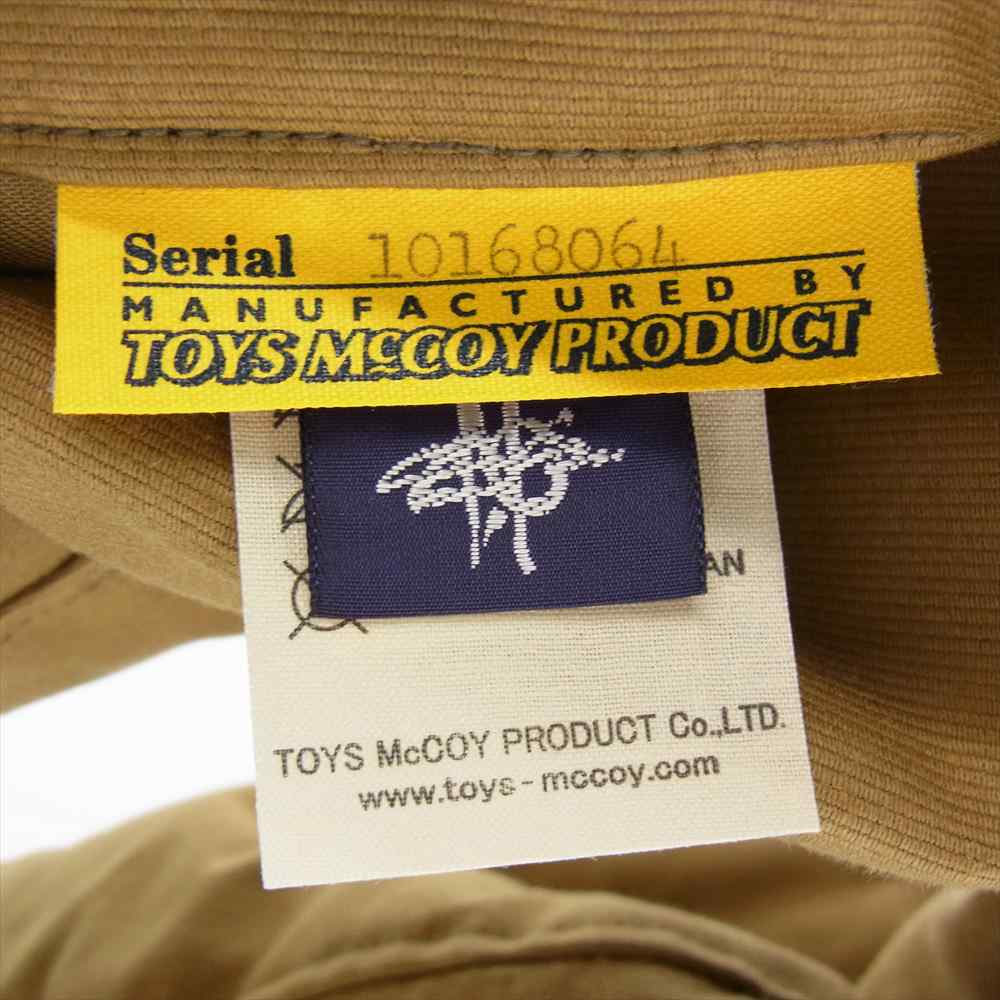 TOY'S McCOY トイズマッコイ TMJ2136 NAVAL AVIATION GROUND CREW DECK JACKET グラウンド クルー デッキ ジャケット カーキ系 36【中古】