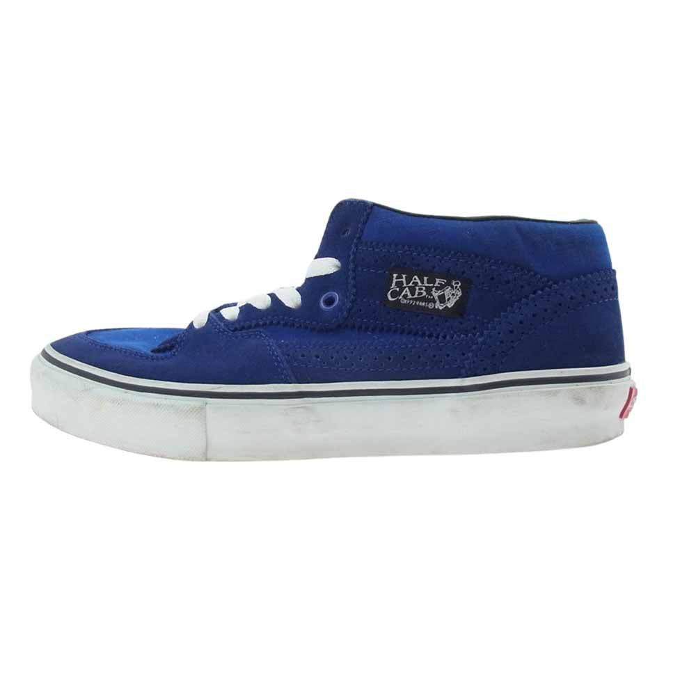 Supreme シュプリーム 08SS × VANS バンズ PERF HALF CAB ハーフキャブ スニーカー  ダークネイビー系 US9.5【中古】