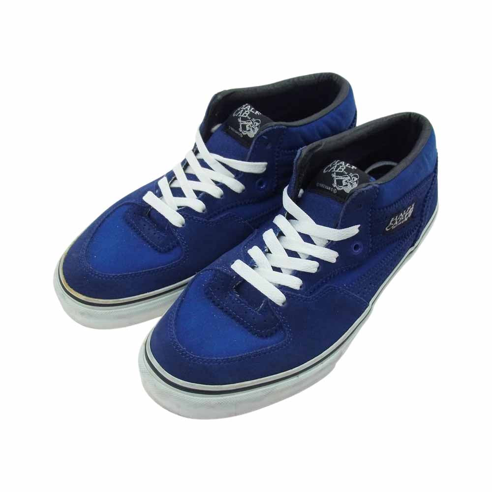 Supreme シュプリーム 08SS × VANS バンズ PERF HALF CAB ハーフキャブ スニーカー  ダークネイビー系 US9.5【中古】
