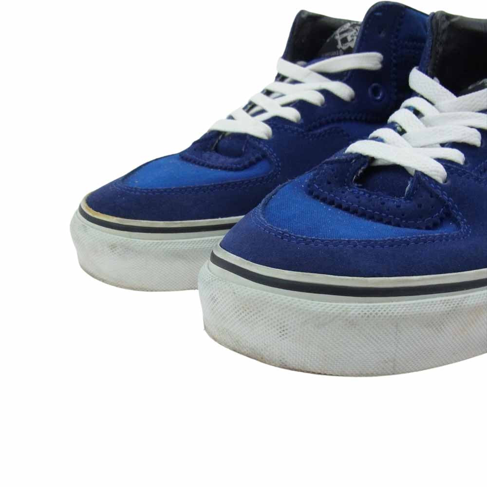 Supreme シュプリーム 08SS × VANS バンズ PERF HALF CAB ハーフキャブ スニーカー  ダークネイビー系 US9.5【中古】