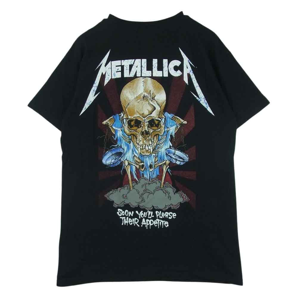 オールド Metallica メタリカ コピーライト入り パスヘッド バンド 半袖 Tシャツ メキシコ製 ブラック系 M【中古】
