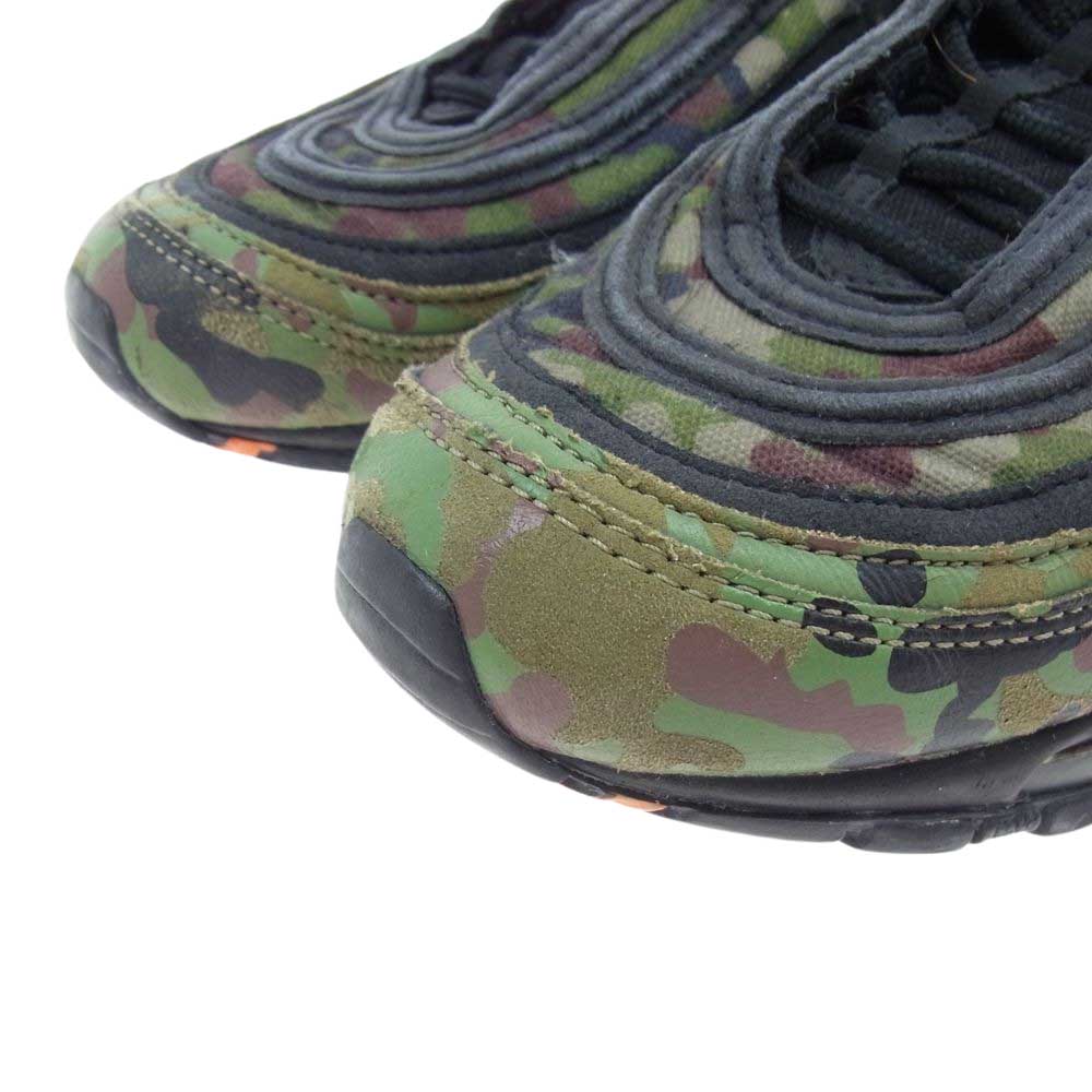 NIKE ナイキ AJ2614-203 AIR MAX 97 PREMIUM QS エア マックス97 プレミアム クイック ストライク ジャパンカモ スニーカー 迷彩系 26.5cm【中古】