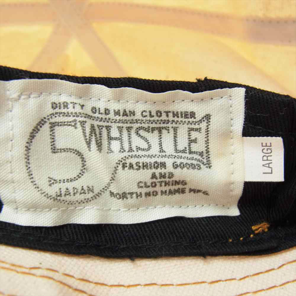 ファイブホイッスル キャンバス バケット ハット ベージュ系 L【中古】
