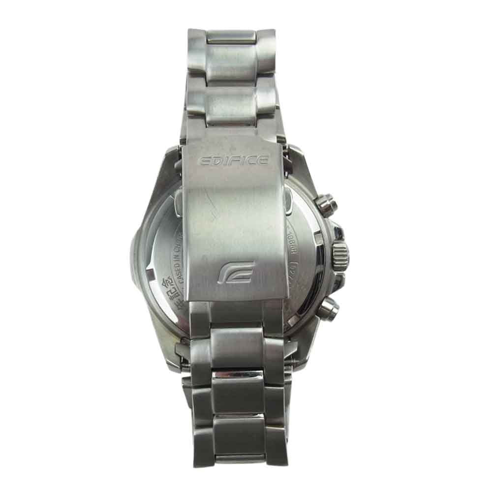 CASIO カシオ EFR-518SBBJ EDIFICE エディフィス 別注 スタンダードモデル ソーラー 腕時計 ウォッチ シルバー系【中古】