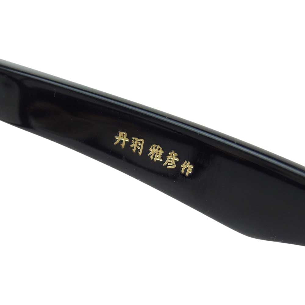 GLADHAND & Co. グラッドハンド 丹羽雅彦 ウェリントン メガネ 眼鏡 ブラック系【中古】