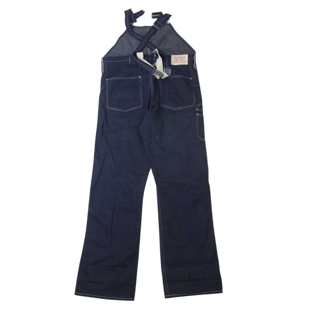Levi's リーバイス 66000-0010 LVC Bib Overall リジット ビブ デニム オーバーオール ダークネイビー系【中古】