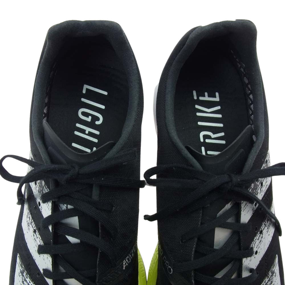 adidas アディダス FY0099 ADIZERO PRO アディゼロ プロ ランニング スニーカー ブラック系 27.5cm【中古】
