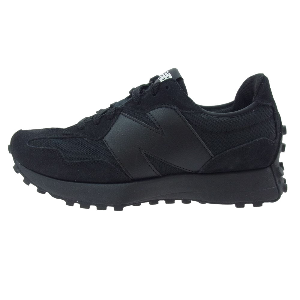 NEW BALANCE ニューバランス MS327CTB スエード スニーカー ブラック系 27cm【美品】【中古】