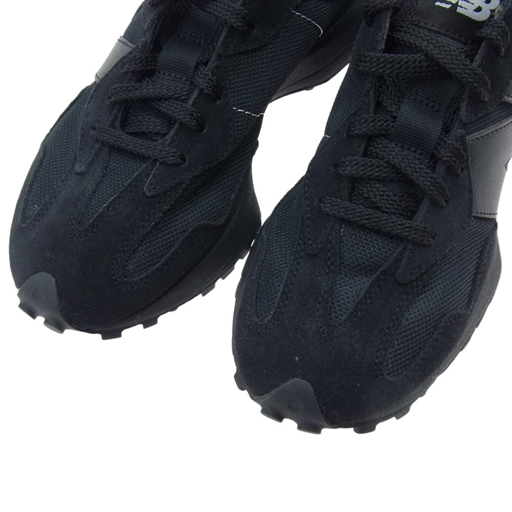 NEW BALANCE ニューバランス MS327CTB スエード スニーカー ブラック系 27cm【美品】【中古】