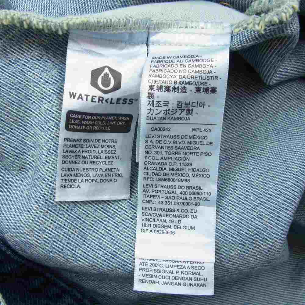 Levi's リーバイス STAY LOOSE TYPE 2nd デニム トラッカージャケット インディゴブルー系 L【中古】