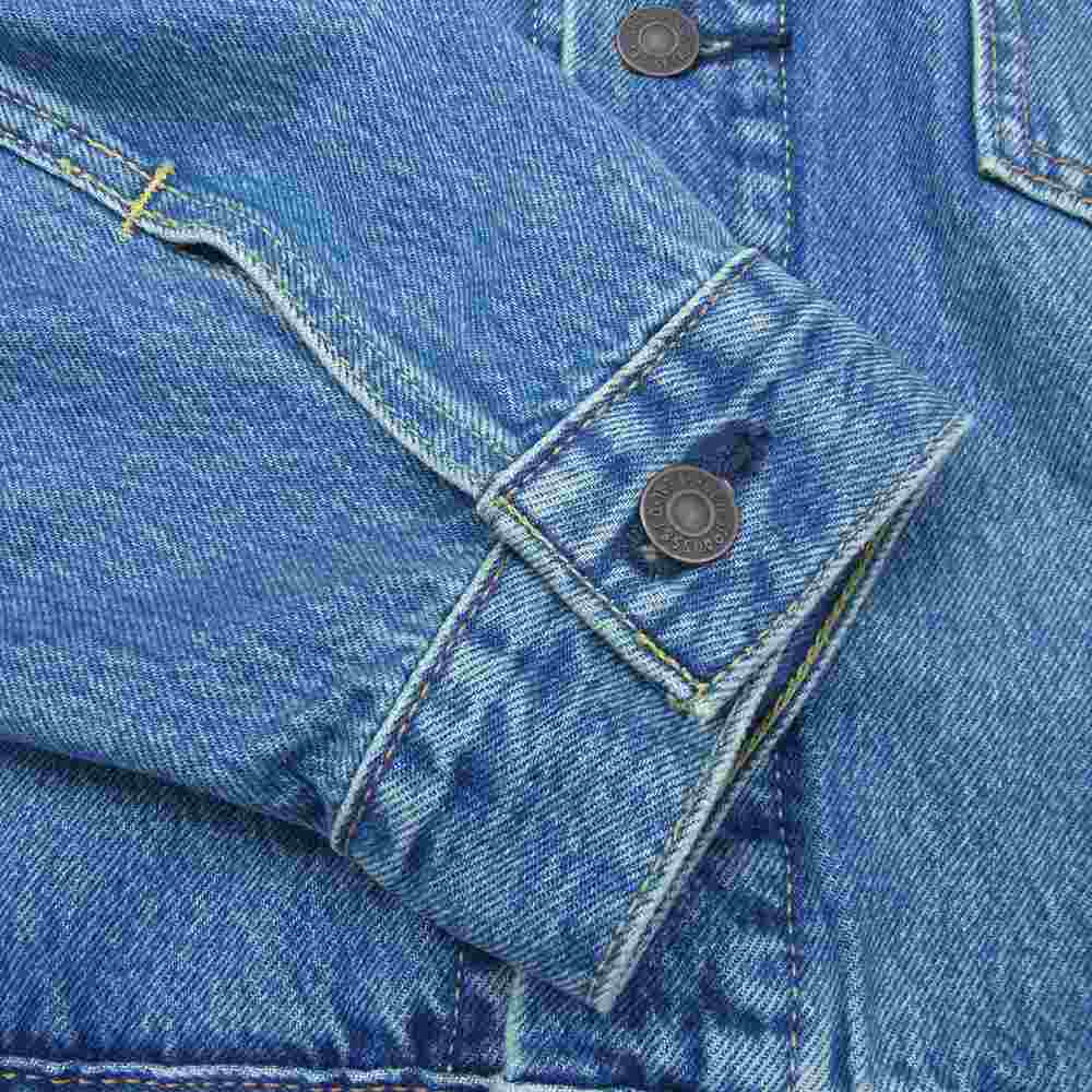 Levi's リーバイス STAY LOOSE TYPE 2nd デニム トラッカージャケット インディゴブルー系 L【中古】