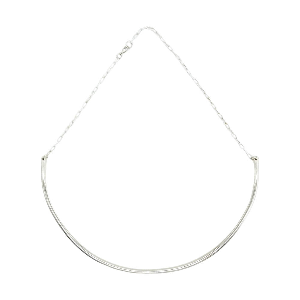 エムビー ハイエンド シルバー チョーカー ネックレス シルバー系【中古】