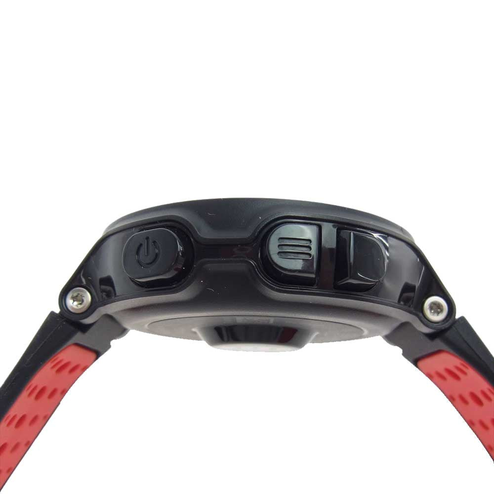 ガーミン 203-JN0518 - ForeAthlete フォアアスリート 235J スマートウォッチ 腕時計 ブラック系 レッド系【中古】