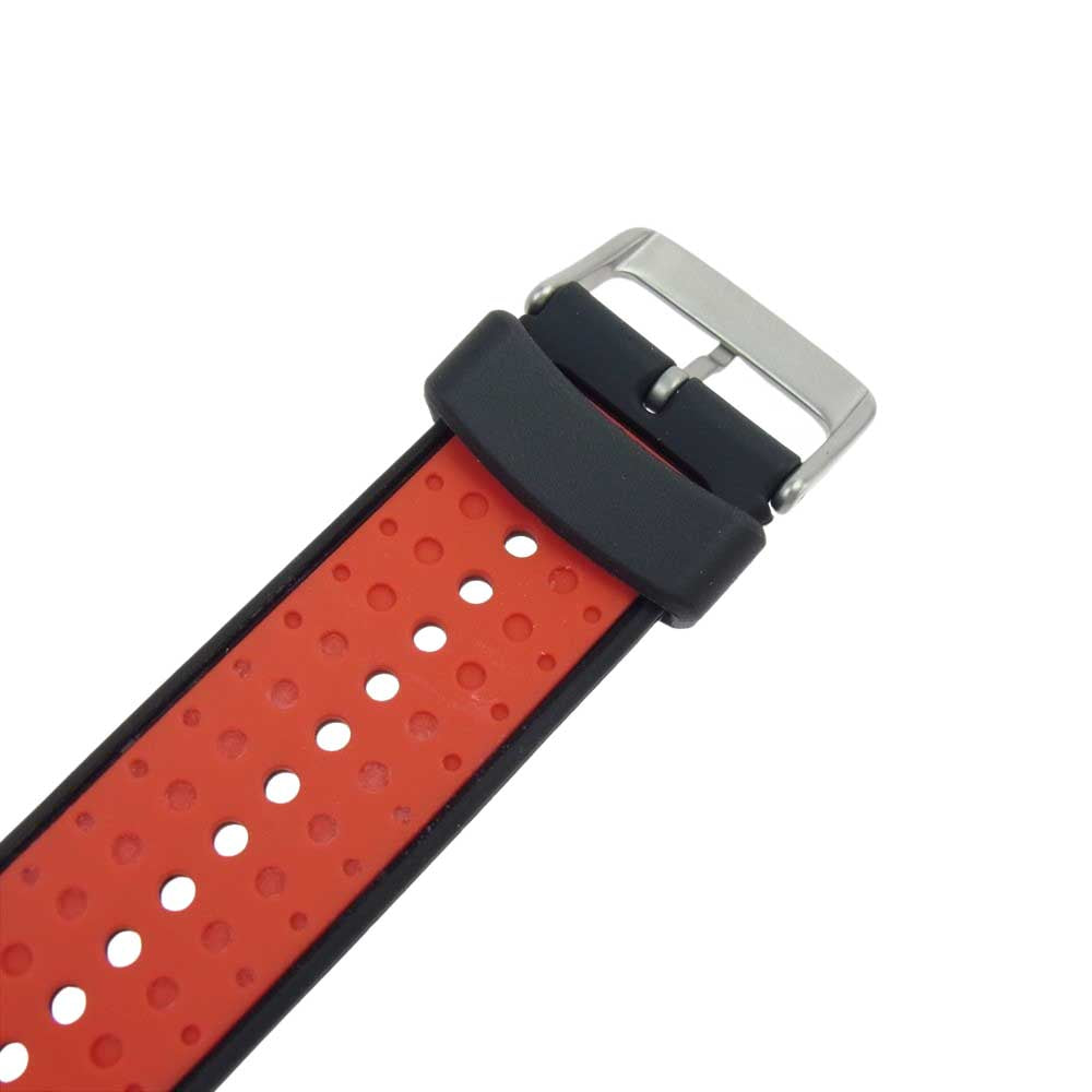 ガーミン 203-JN0518 - ForeAthlete フォアアスリート 235J スマートウォッチ 腕時計 ブラック系 レッド系【中古】