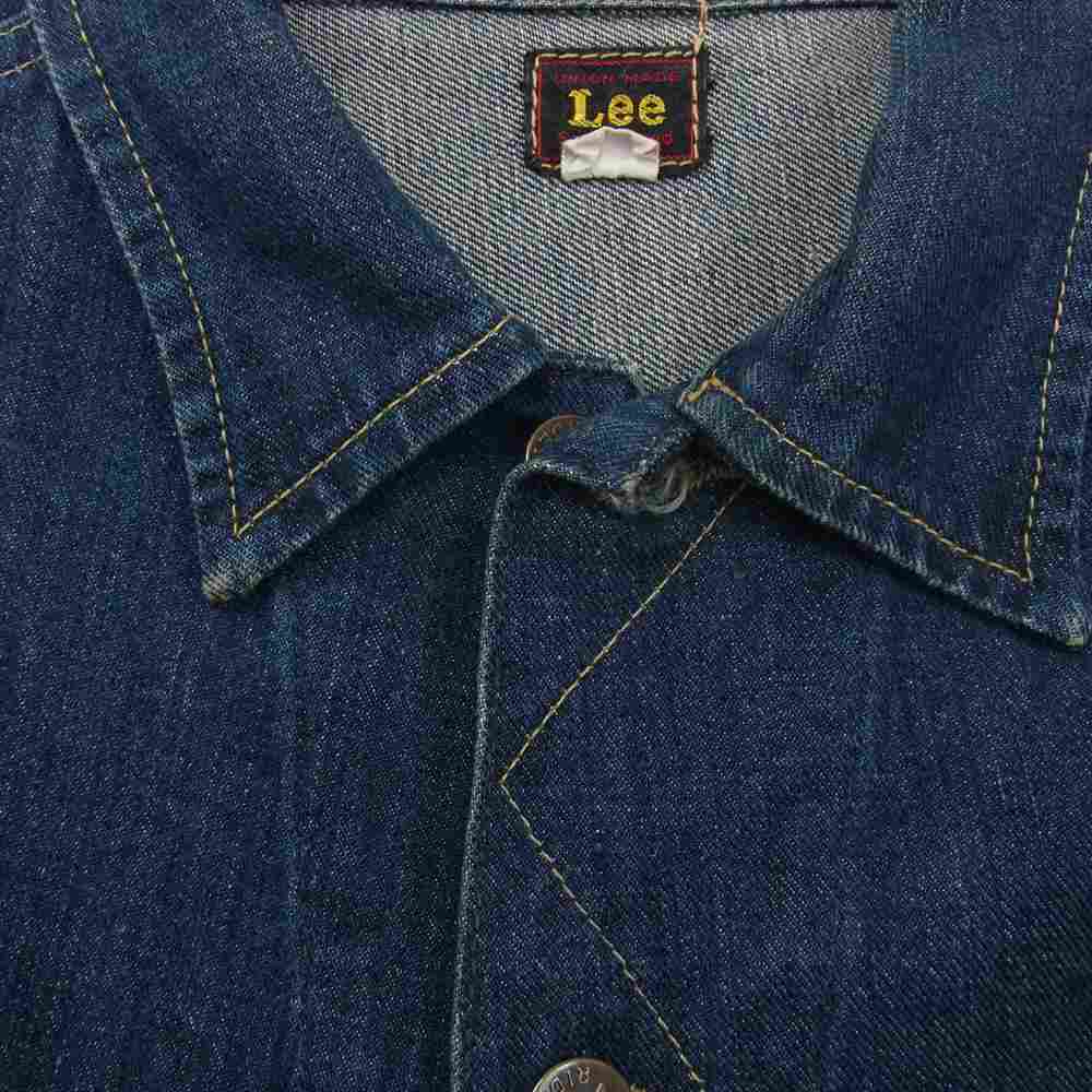 Lee リー Lot 1013 101J 復刻モデル デニム ジャケット インディゴブルー系 42【中古】
