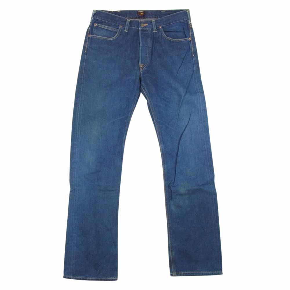Lee リー Lot 4101 101B センター赤タグ 片ミミ 40's 復刻 デニム パンツ インディゴブルー系 34【中古】