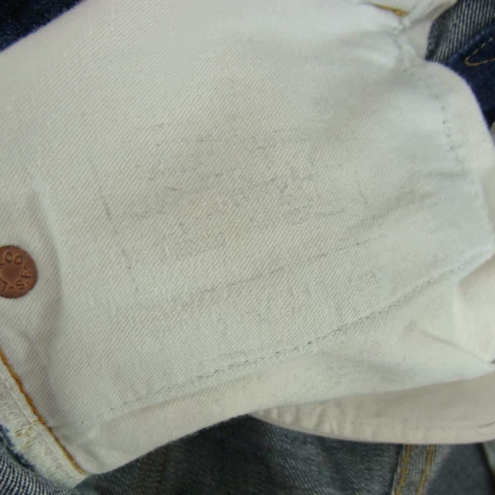 Levi's リーバイス S702 デニム インディゴブルー系 36【中古】