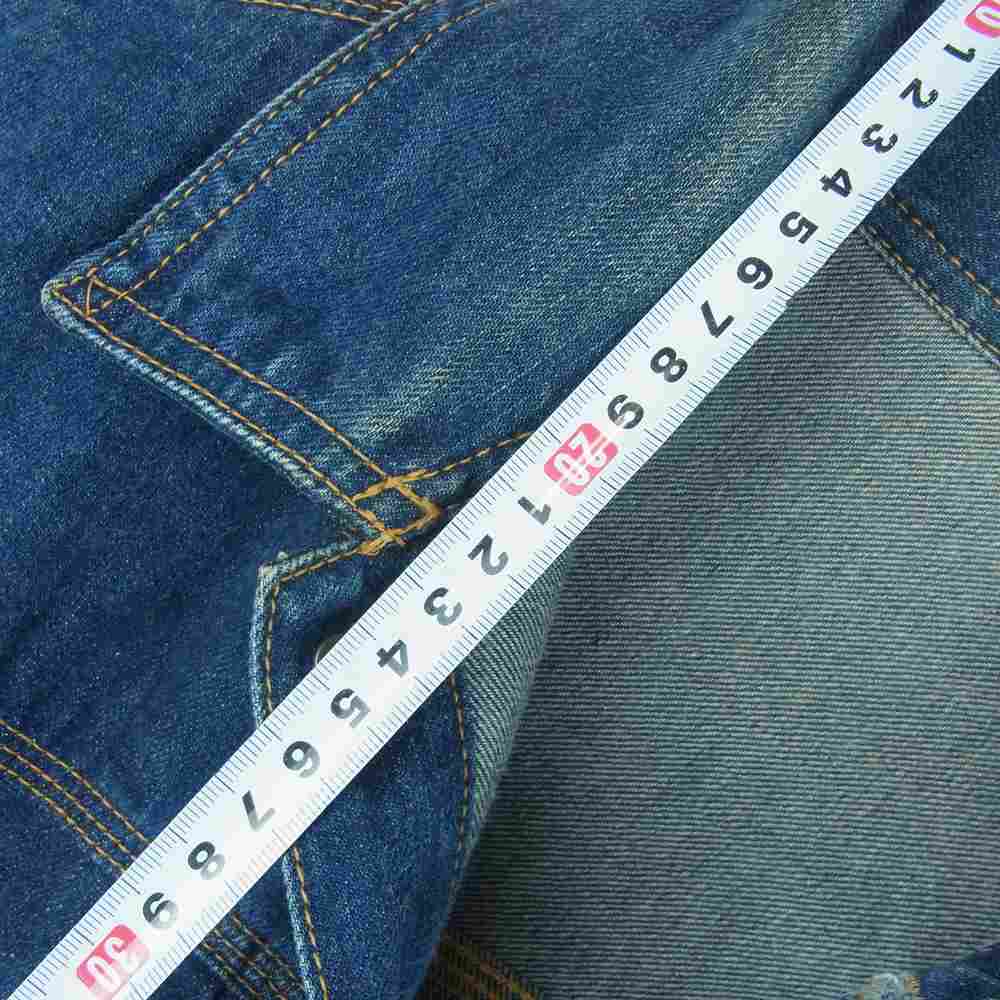 Lee リー 1011 30s 白タグ 1st 復刻 101-J D-TK9228 デニム ジャケット コットン 中国製 インディゴブルー系 42【中古】