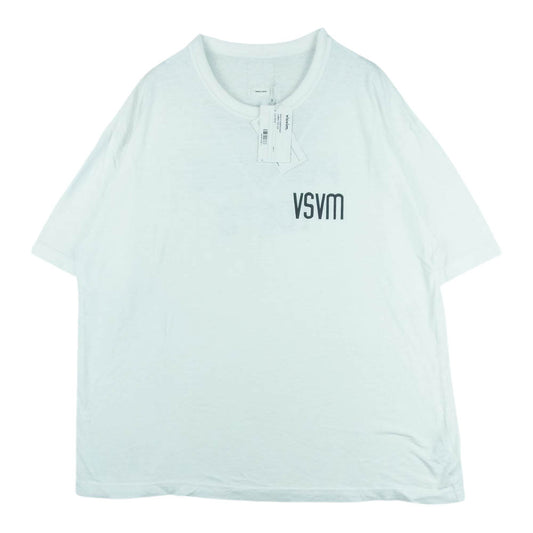 VISVIM ビズビム 22AW 0122405010001 JUMBO TEE S/S 福岡限定 FUKUOKA 半袖 Tシャツ コットン 日本製 ホワイト系 4【中古】