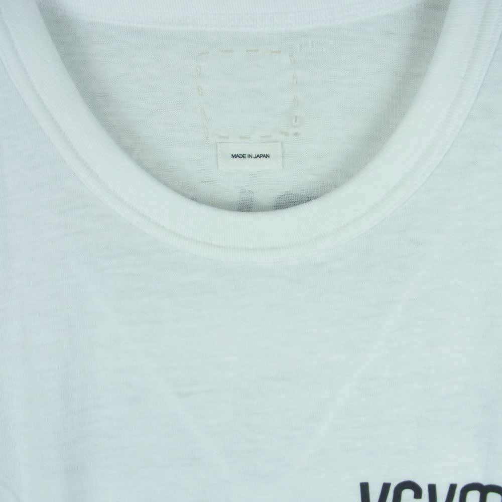 VISVIM ビズビム 22AW 0122405010001 JUMBO TEE S/S 福岡限定 FUKUOKA 半袖 Tシャツ コットン 日本製 ホワイト系 4【中古】